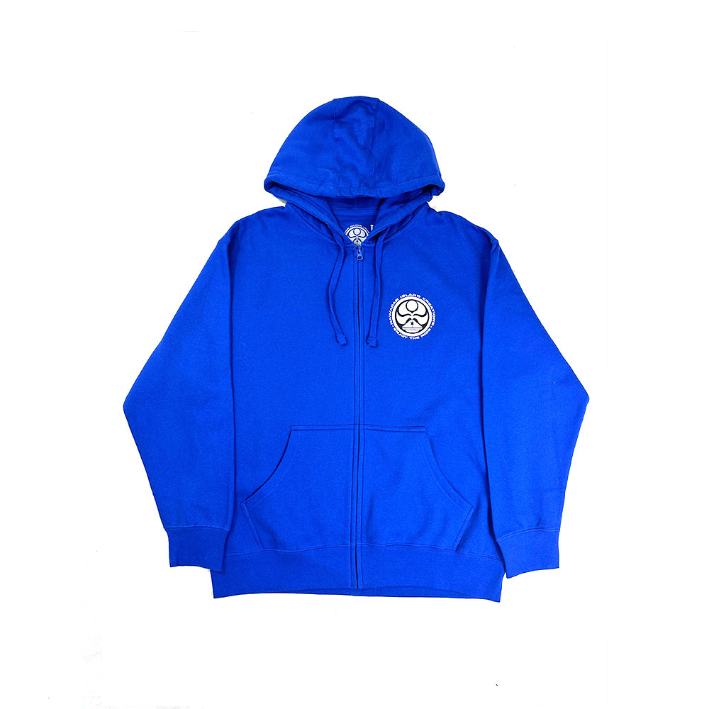 Corpo Dot Zip Hoodie - HIC ENJOY THE RIDE