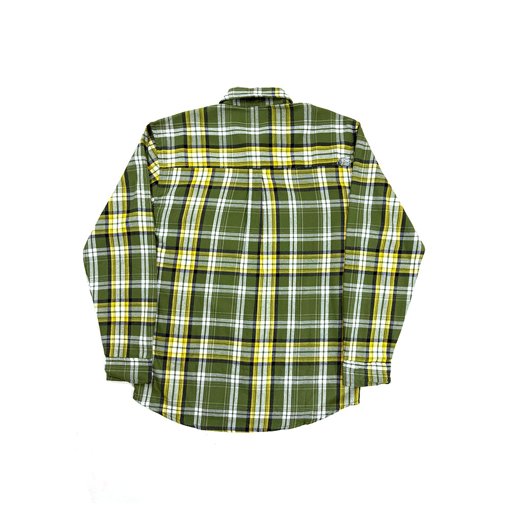 HIC Men's Plaid Flannel Long Sleeve - HIC ENJOY THE RIDE