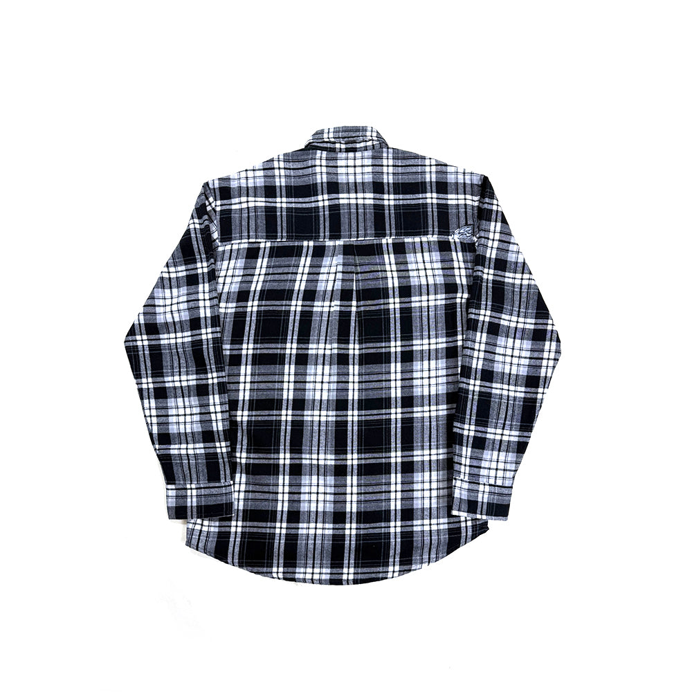 HIC Men's Plaid Flannel Long Sleeve - HIC ENJOY THE RIDE
