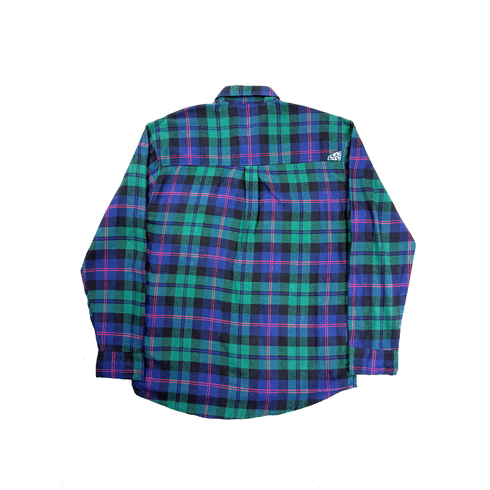 HIC Men's Plaid Flannel Long Sleeve - HIC ENJOY THE RIDE
