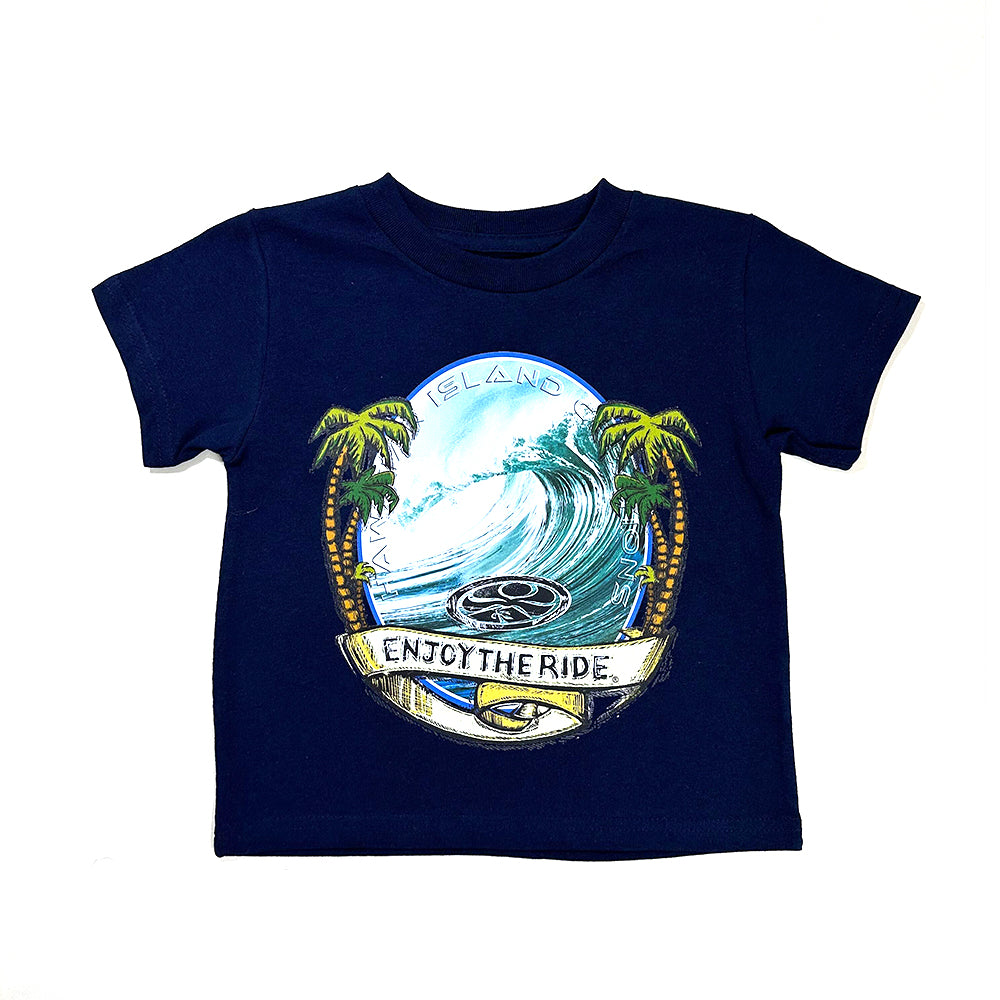 Palm Tube Toddler/ Youth T-Shirt - HIC ENJOY THE RIDE