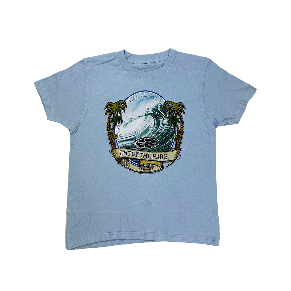 Palm Tube Toddler/ Youth T-Shirt - HIC ENJOY THE RIDE