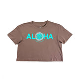 Aloha HIC Women Crop Tee - HIC ENJOY THE RIDE