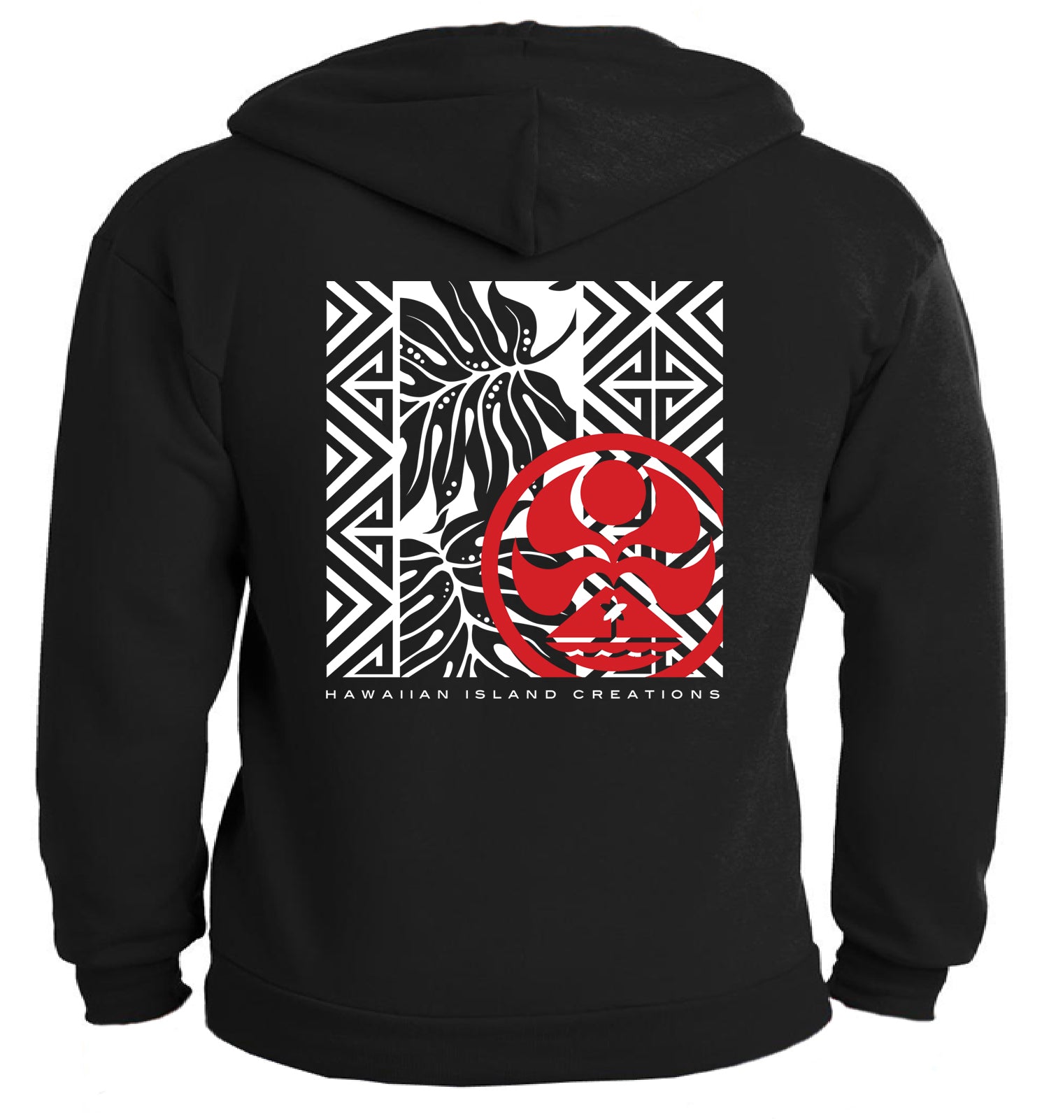 Tapa Blocker Zip Hoodie - HIC ENJOY THE RIDE