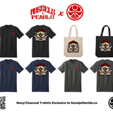 HIC X Mussels & Pearls Canvas Tote Bag - HIC ENJOY THE RIDE