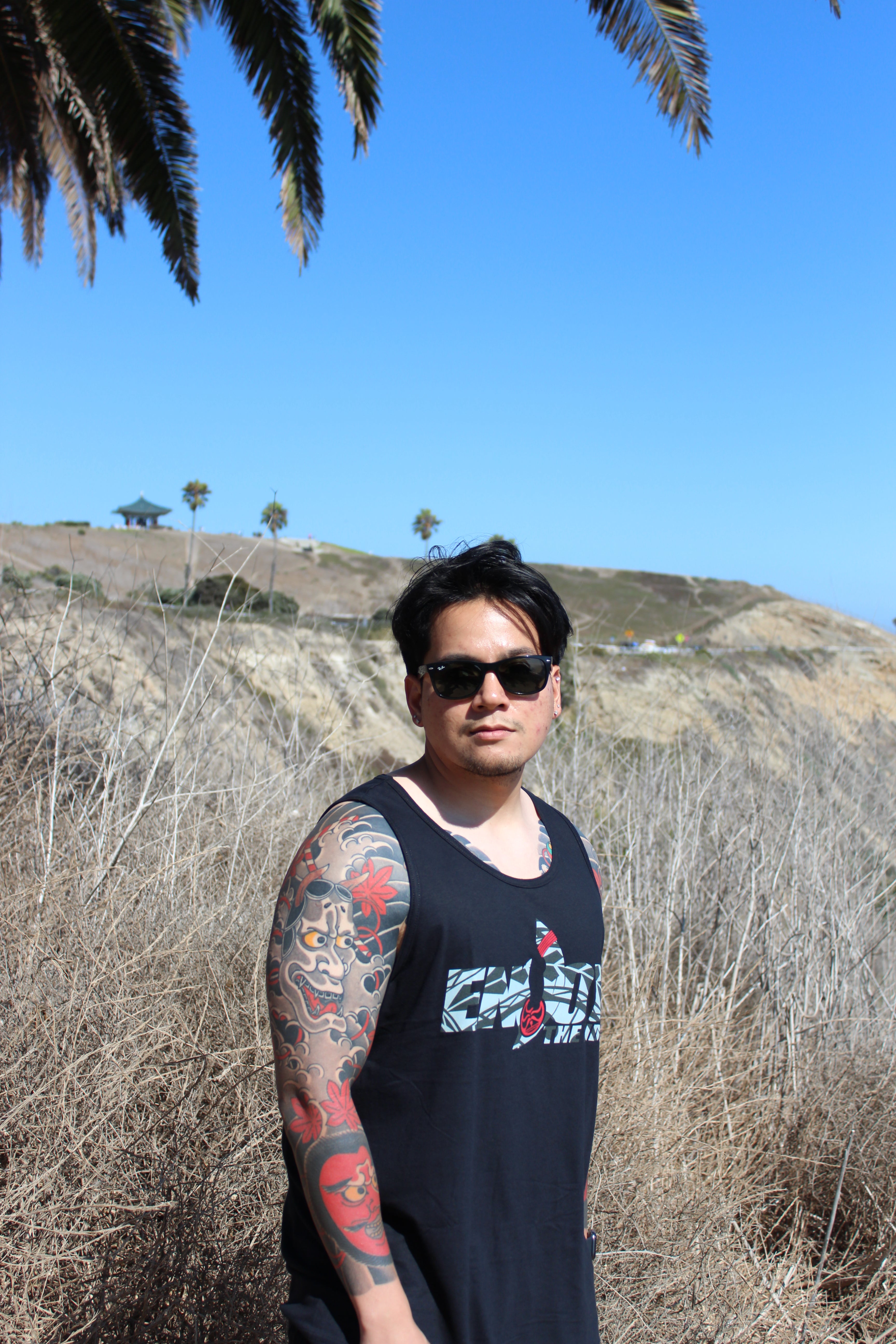 Enjoy Tribal Tank Top - HIC ENJOY THE RIDE