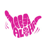 HIC Aloha Shaka Die-Cut Sticker - HIC ENJOY THE RIDE