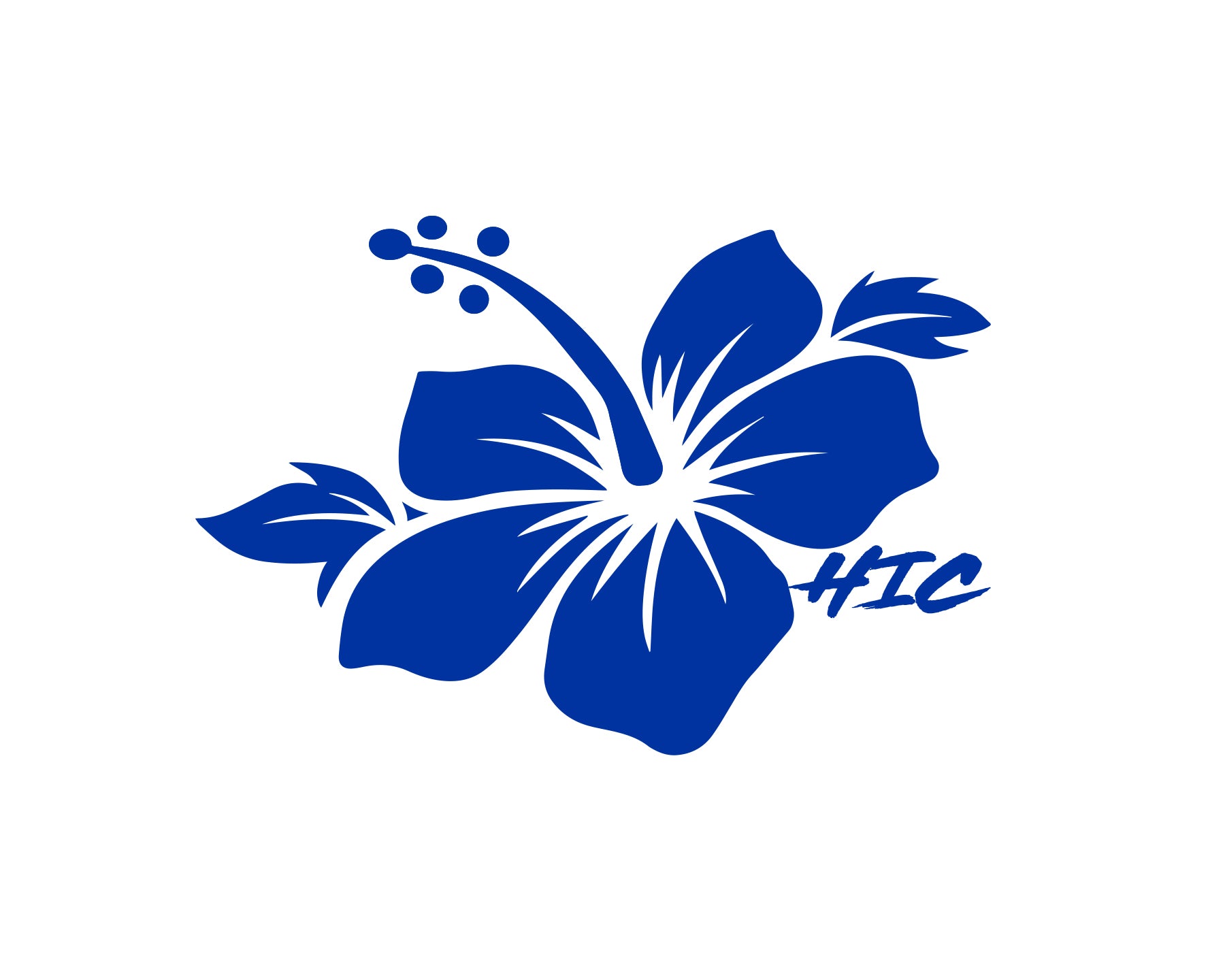 HIC Hibiscus Die-Cut Sticker - HIC ENJOY THE RIDE
