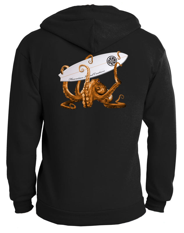 Tako Surf Zip Hoodie - HIC ENJOY THE RIDE