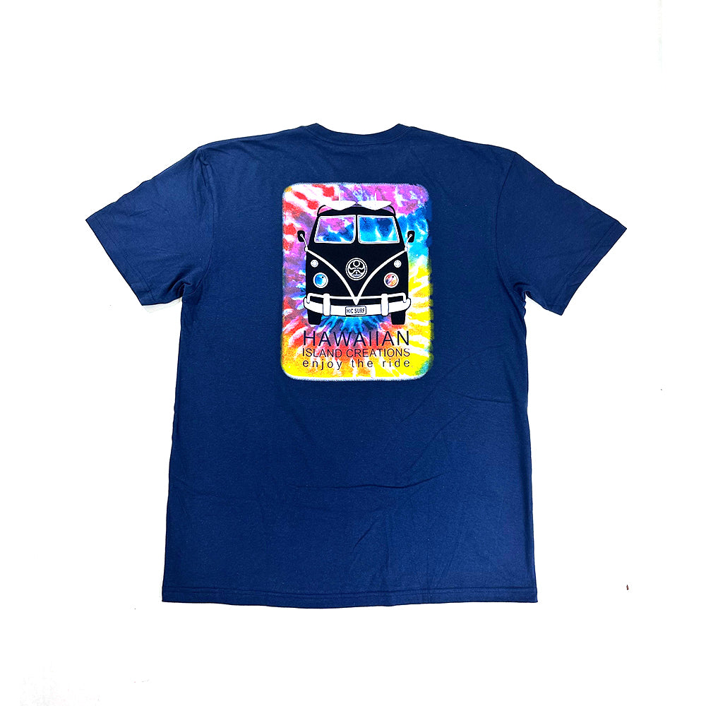 Tye Dye Bus T-Shirt - HIC ENJOY THE RIDE