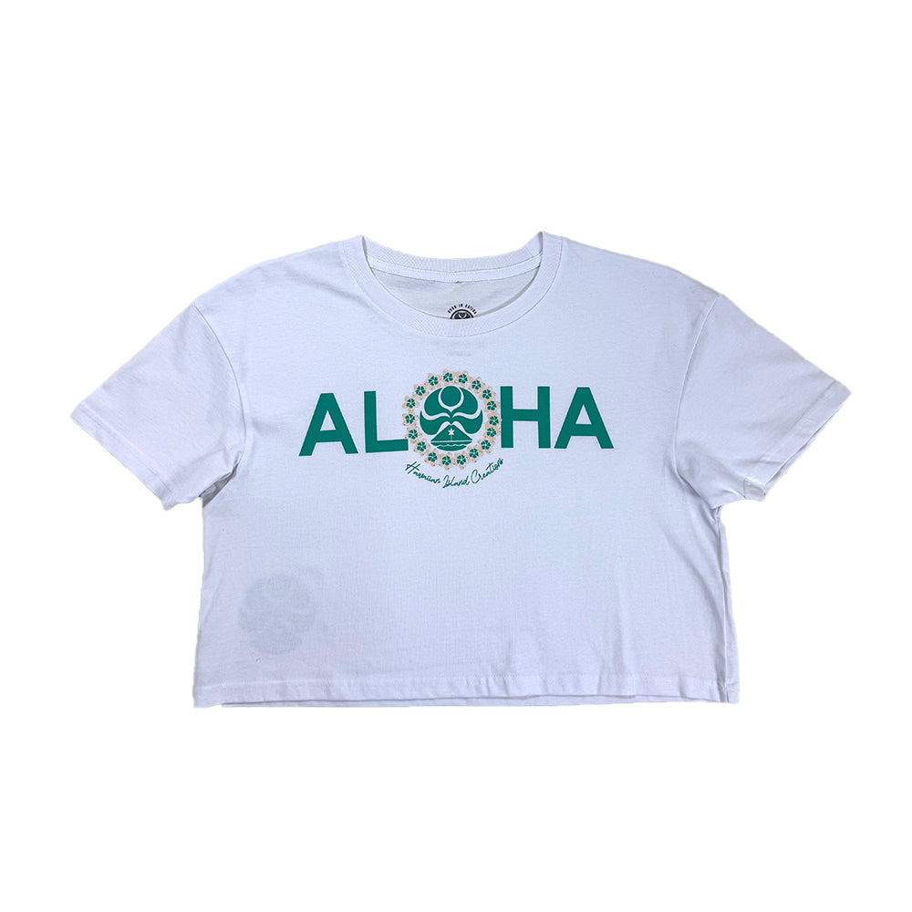 Aloha HIC Women Crop Tee - HIC ENJOY THE RIDE