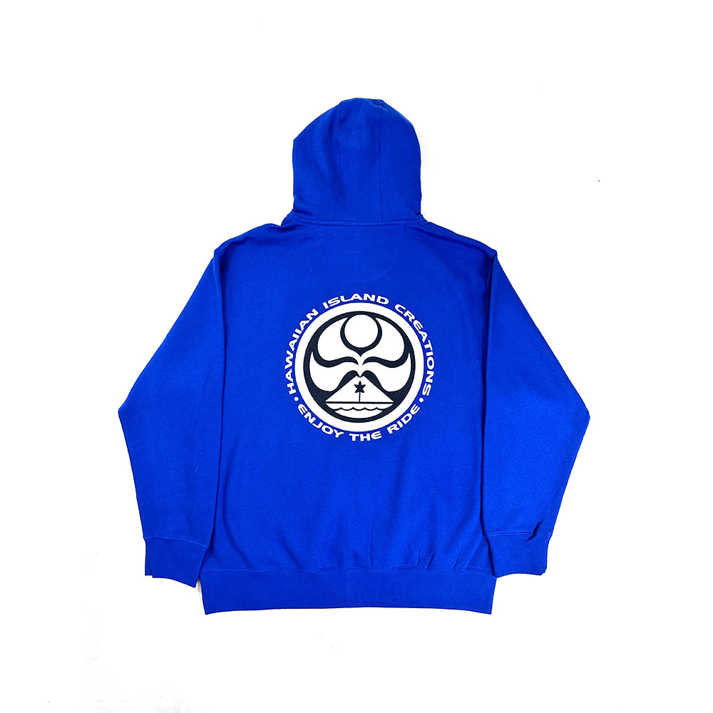 Corpo Dot Zip Hoodie - HIC ENJOY THE RIDE