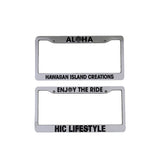 HIC License Plate Frame (Metal)