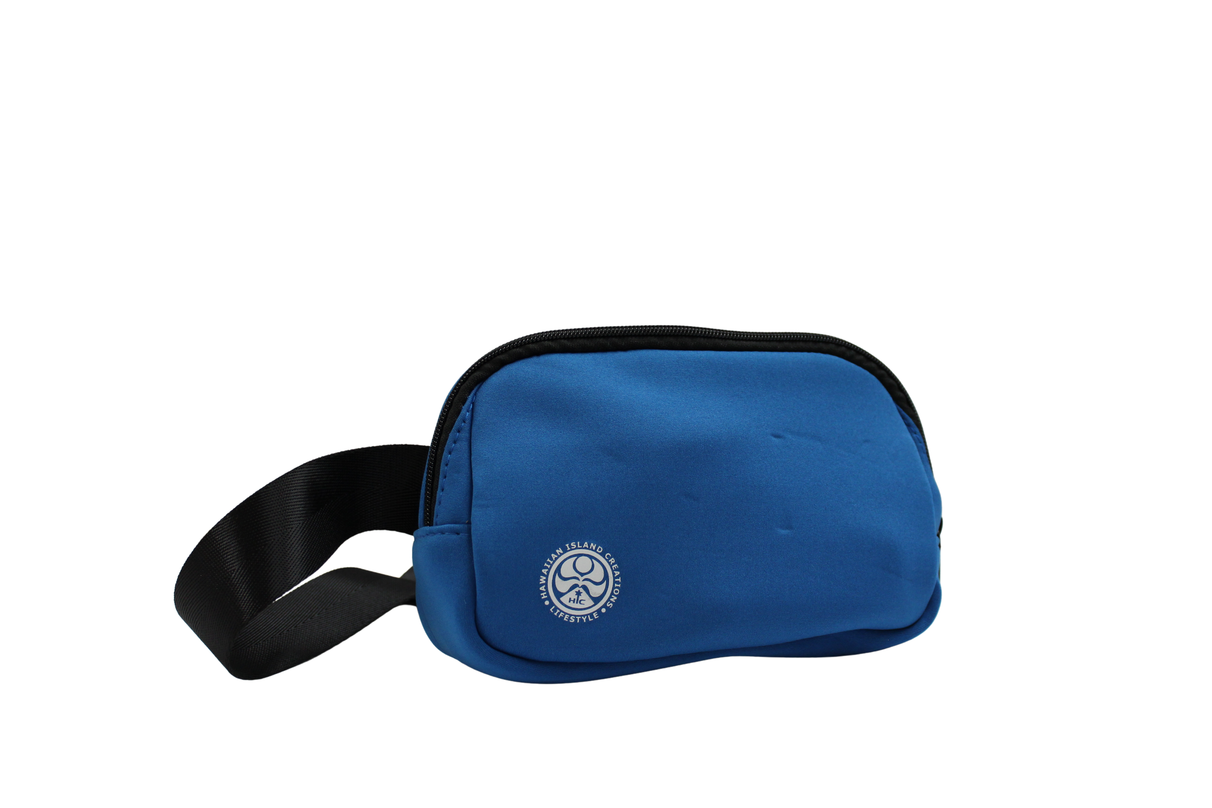 HIC ENJOY THE RIDE belt bag in black with adjustable strap and zippered compartment