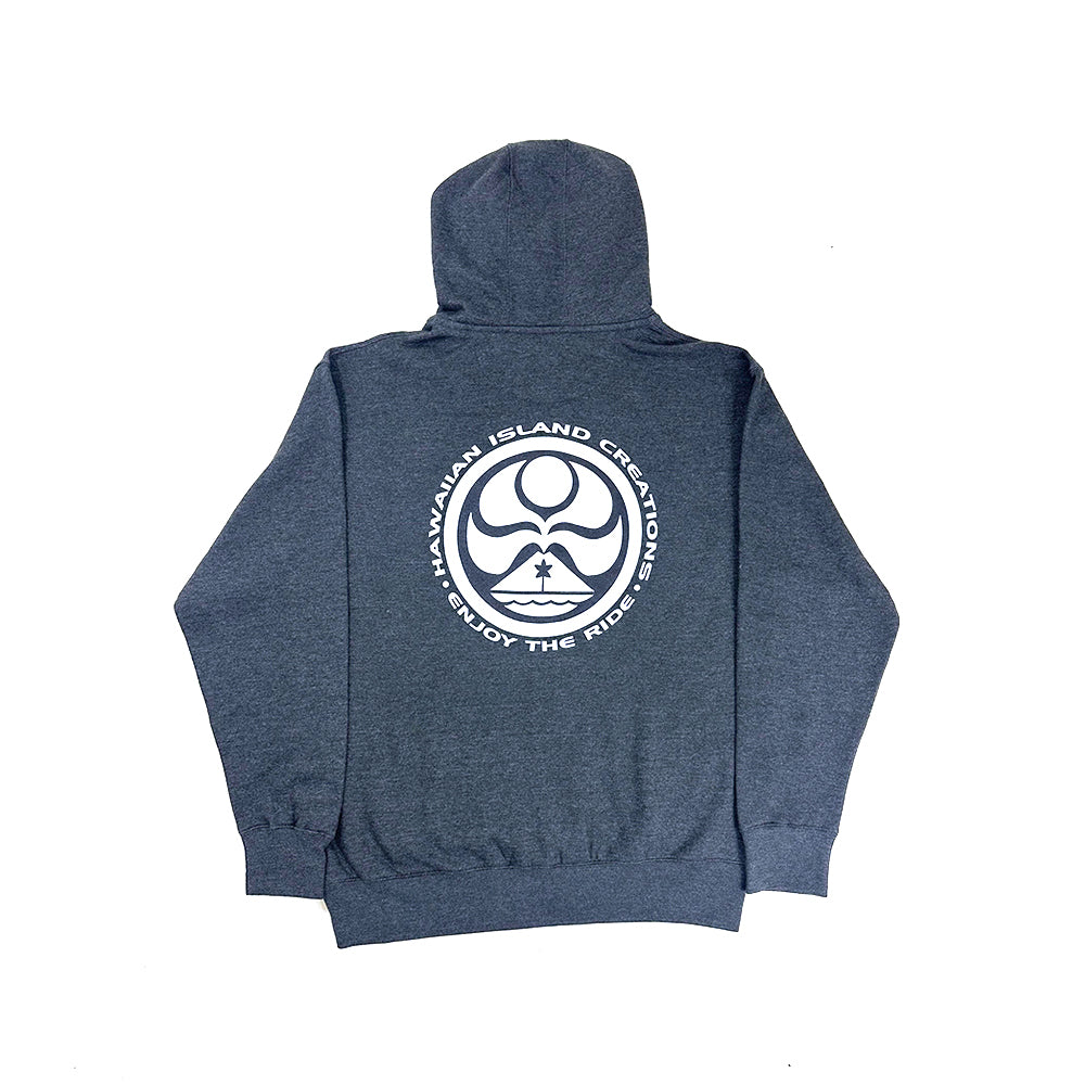 Corpo Dot Zip Hoodie - HIC ENJOY THE RIDE
