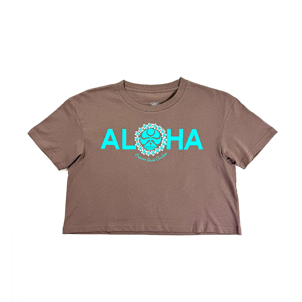 Aloha HIC Women Crop Tee - HIC ENJOY THE RIDE