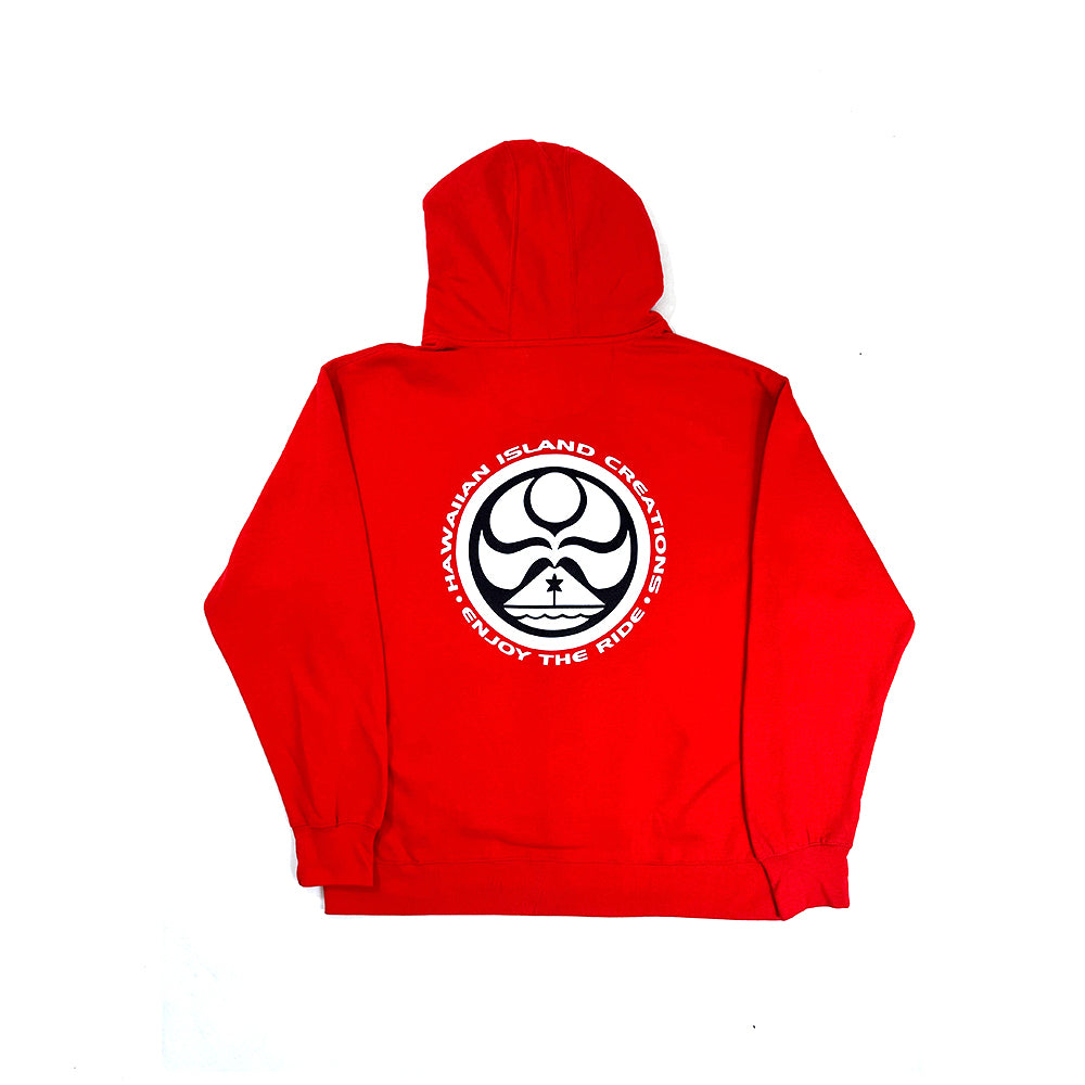 Corpo Dot Zip Hoodie - HIC ENJOY THE RIDE