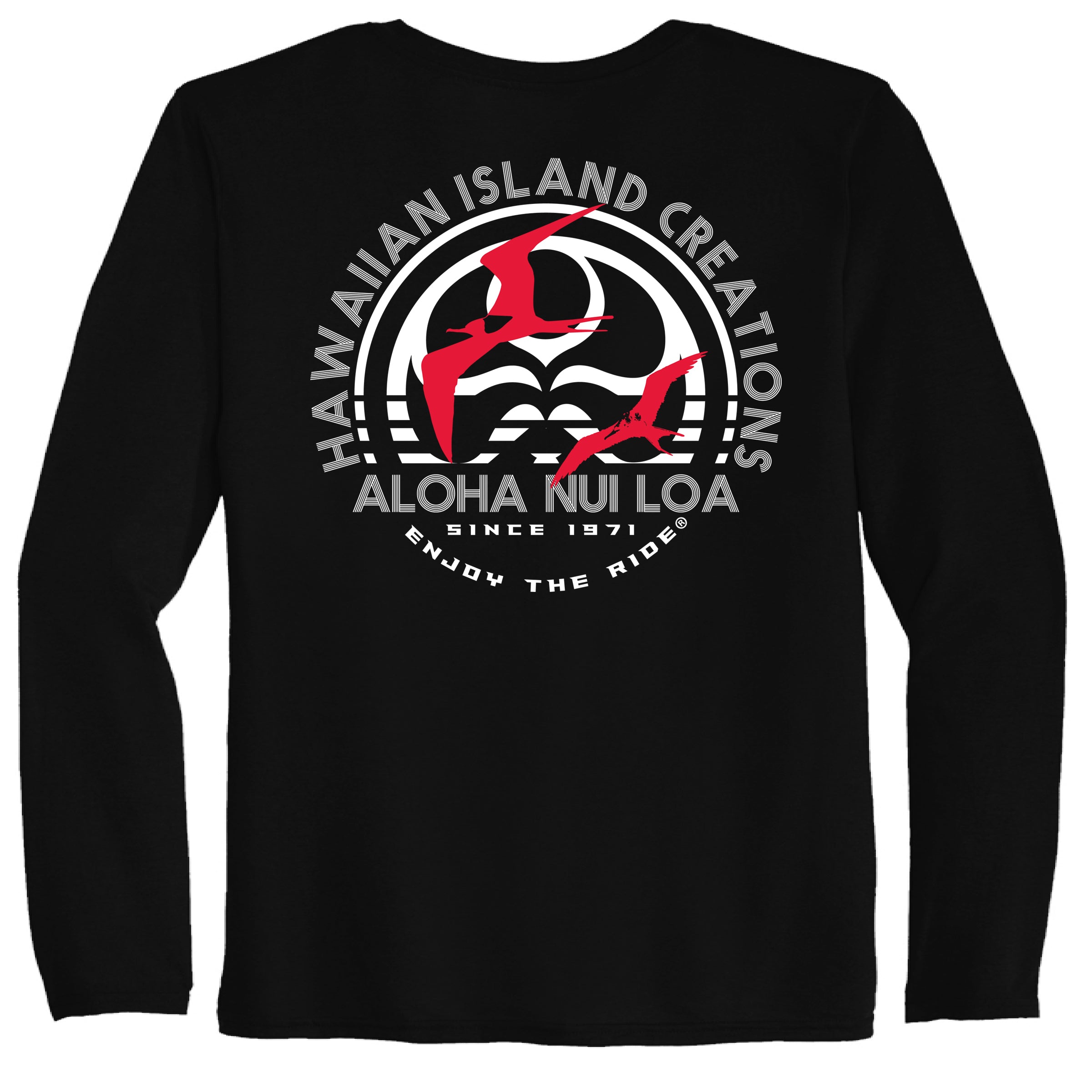 IWA Stamp | Long Sleeve Tee - HIC ENJOY THE RIDE