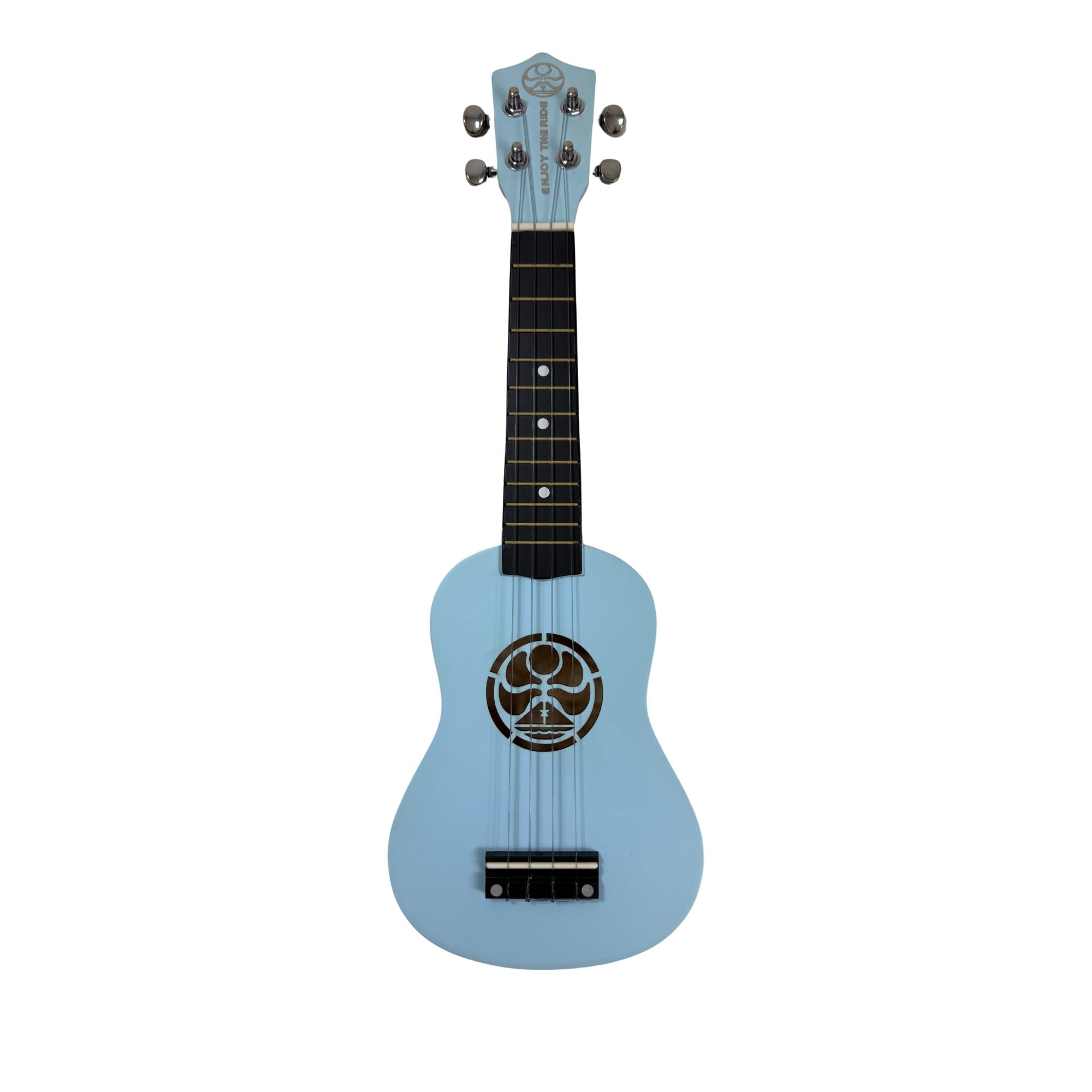 HIC Lindenwood Soprano Ukulele 21" - HIC ENJOY THE RIDE