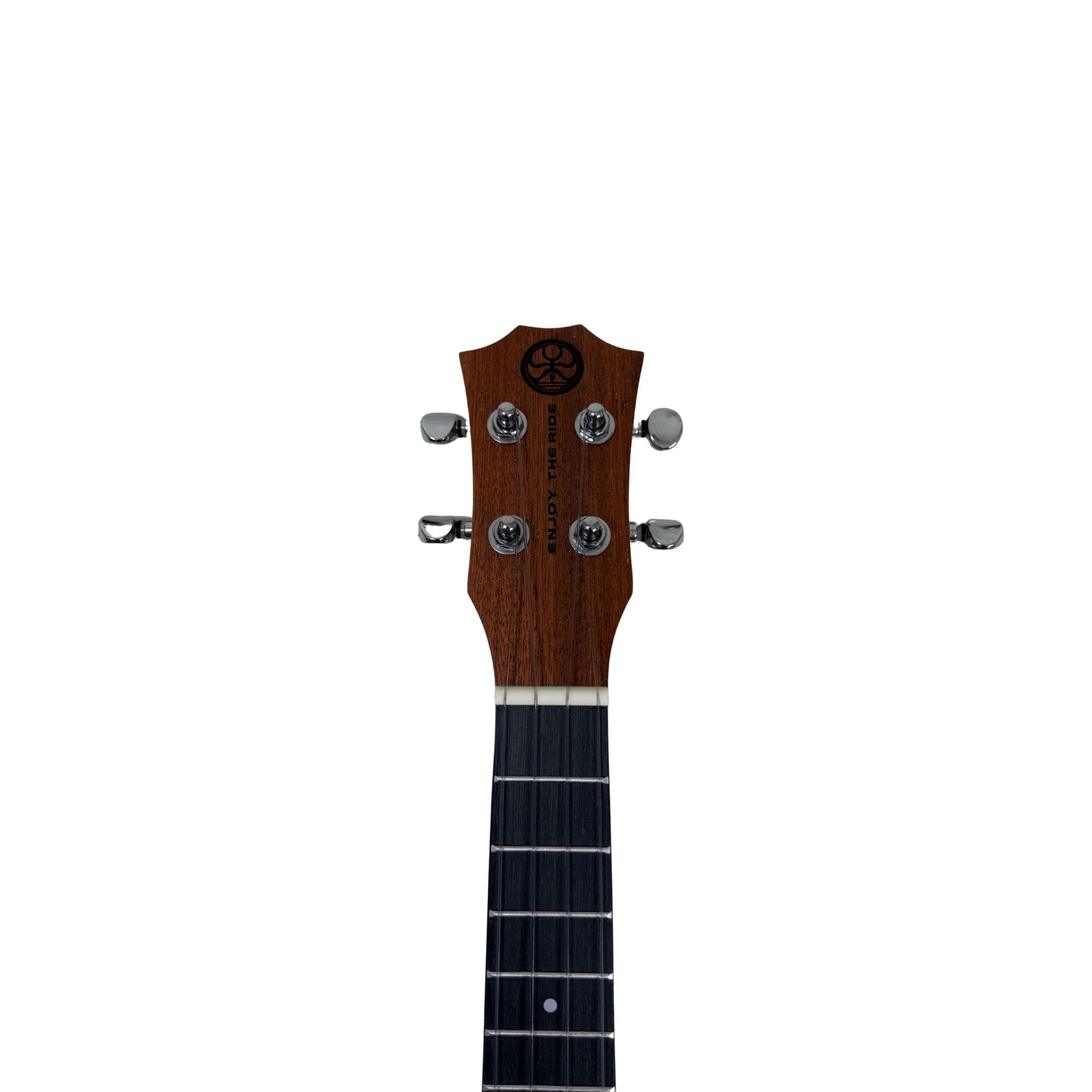 HIC Mahogany Concert Ukulele 24" - HIC ENJOY THE RIDE