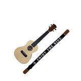 HIC Spruce Concert Ukulele 24" - HIC ENJOY THE RIDE
