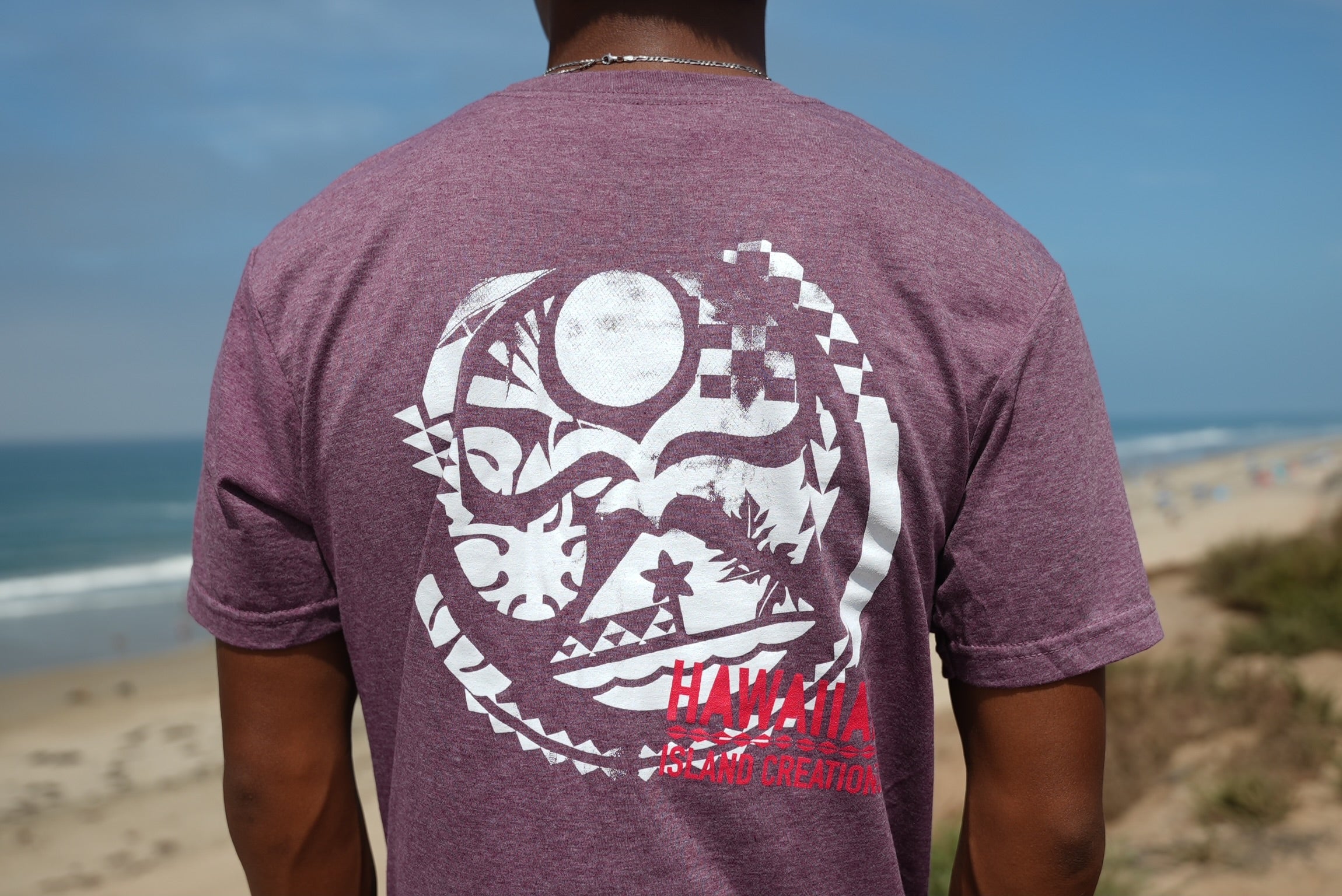 HIC ENJOY THE RIDE Ikaika Dot T-Shirt featuring a stylish dotted design, casual fit, and comfortable fabric for everyday wear.