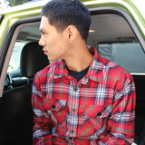 HIC Men's Plaid Flannel Long Sleeve