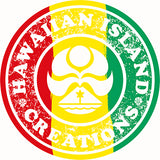 Rasta Circle Mylar Sticker - HIC ENJOY THE RIDE