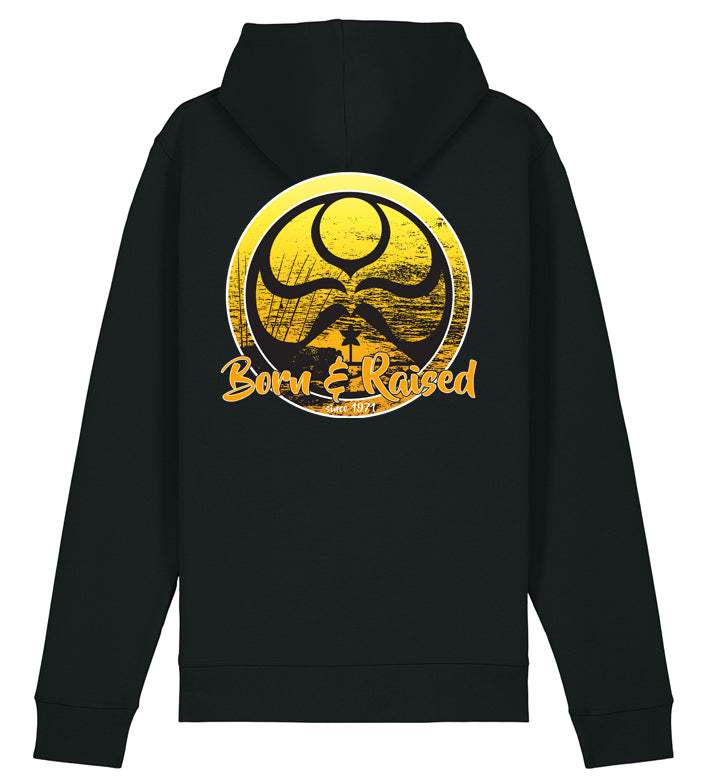 Born & Raised Pullover Hoodie - HIC ENJOY THE RIDE