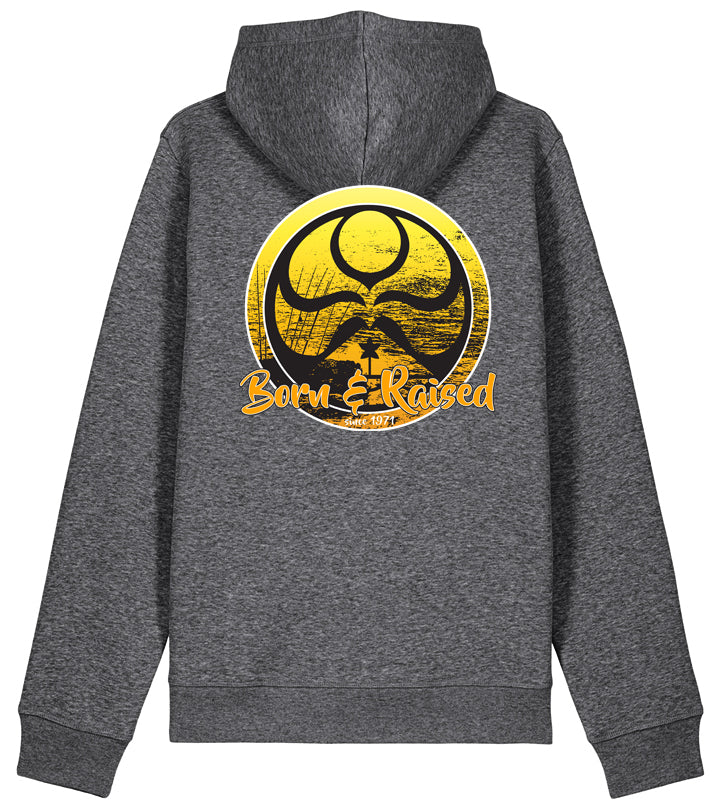 Born & Raised Pullover Hoodie - HIC ENJOY THE RIDE
