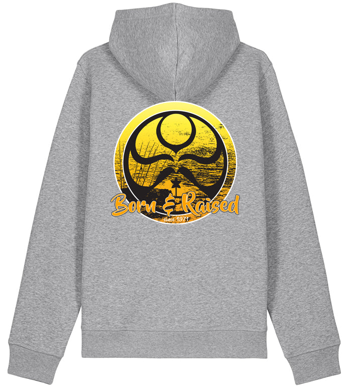 Born & Raised Pullover Hoodie - HIC ENJOY THE RIDE