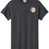 HIC ENJOY THE RIDE Coconut Aloha T-Shirt with tropical coconut graphic on front, casual beach-inspired apparel.