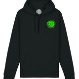 Hapa Neon Dot Pullover Hoodie