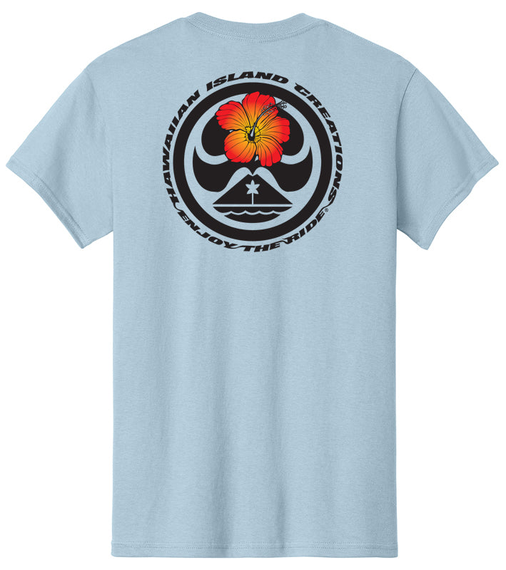 Hibiscus Dot T-Shirt - HIC ENJOY THE RIDE