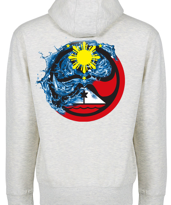 Back view of a Majestics Pullover Hoodie by HIC ENJOY THE RIDE, featuring a comfortable fit and stylish design.