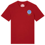 No ka Oi T-Shirt by HIC ENJOY THE RIDE featuring a cherry red color and front graphic design, casual fit and soft fabric.