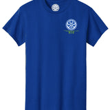 Royal blue No ka Oi T-Shirt by HIC ENJOY THE RIDE featuring a front graphic design and casual fit.