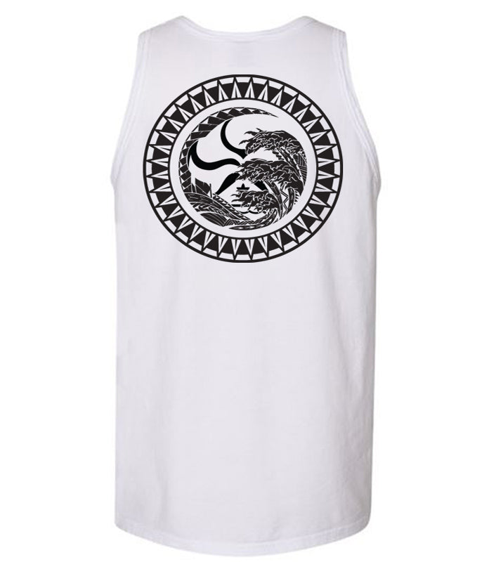 Manji Dot Tank Top - HIC ENJOY THE RIDE