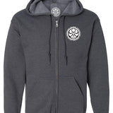 Corpo Dot Zip Hoodie