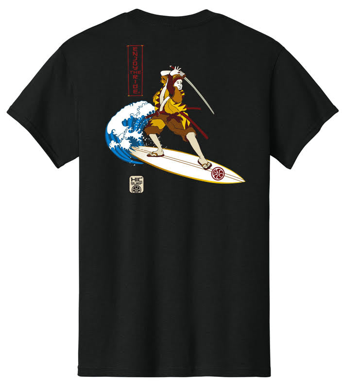 Samurai Surfer T-Shirt | HIC ENJOY THE RIDE