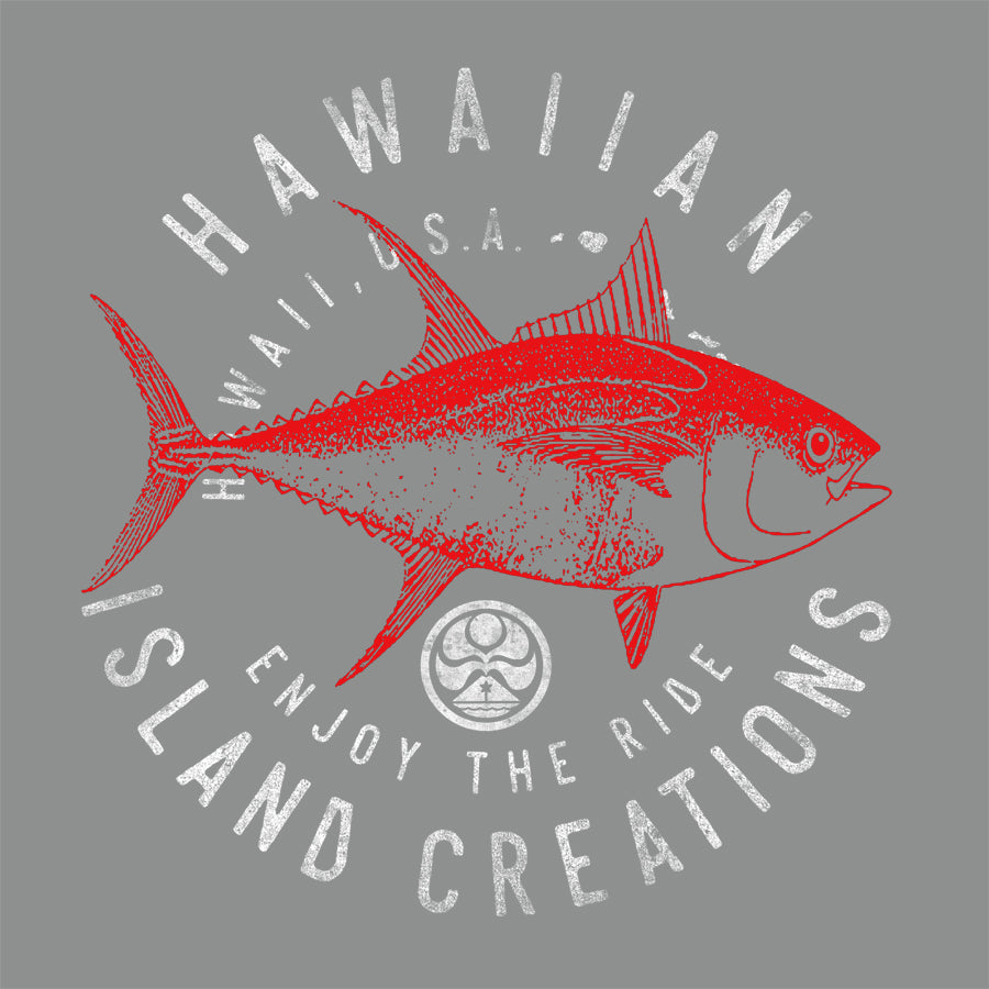 HIC Ahi Stamp Sticker - HIC ENJOY THE RIDE