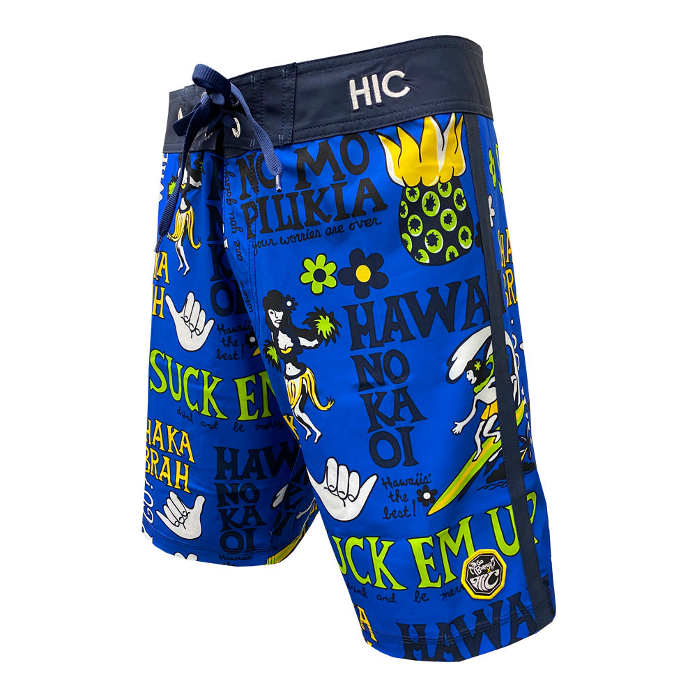 Suck em Up Boardshorts - HIC ENJOY THE RIDE